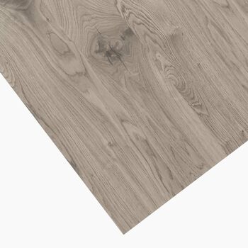 Trent Grey Natural Solid Wood A Shaped Dining Table, 4 of 7