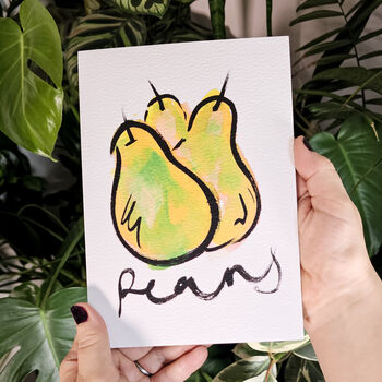 'Pears' Illustrated Print Wall Art, 4 of 9