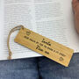 Personalised Love Story Welsh Bookmark, thumbnail 2 of 2