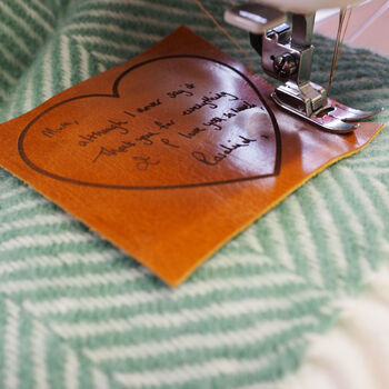 Personalised Wool Throw Engraved With Sonnet 116, 11 of 12