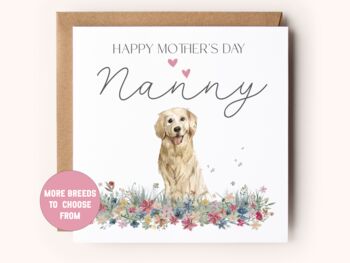 Dog Mother's Day Card, 2 of 6