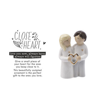 Love Figurine | Couple | Ceramic Ornament, 2 of 4