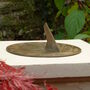 Personalised Newton Brass Sundial, thumbnail 5 of 5
