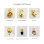 The Duo Dalmatian Jasper Necklace, Gold Plated, thumbnail 8 of 12