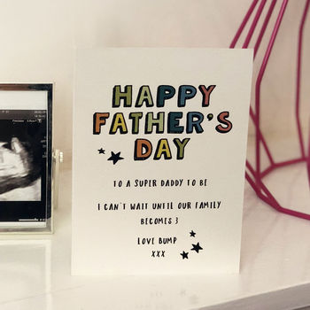 'Father To Be' Father's Day Card, 3 of 3