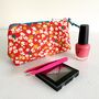 Mini Make Up In Pink And Red Prints, thumbnail 7 of 9