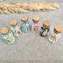 Colourful Cotton Buds In Glass Jar With Cork Lid, thumbnail 10 of 10