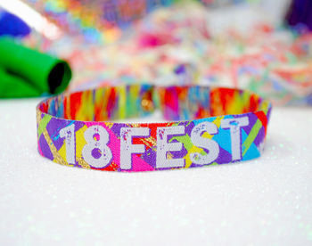 18th Birthday Party Festival Wristbands 18 Fest, 6 of 6