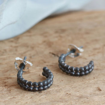 Tiny Hoop Earrings – Huggie Earrings, 8 of 12