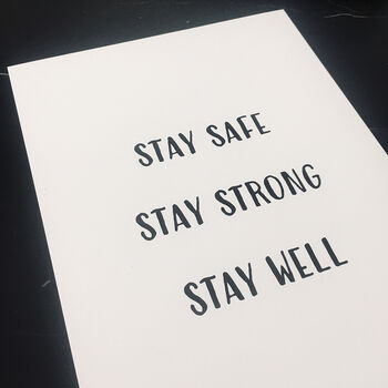 Stay Safe Print, 4 of 5