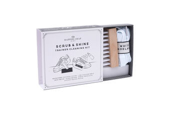 Dapper Chap Scrub And Shine Trainer Cleaning Kit, 2 of 5