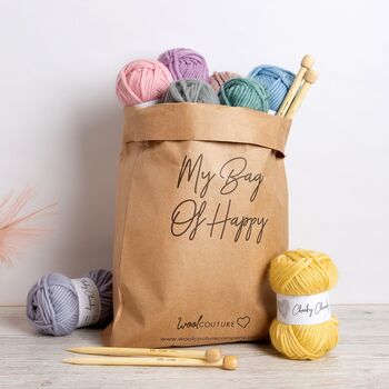 Giant Mabel Bunny Knitting Kit, 10 of 10