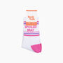 Spoiled Brat Organic Cotton Sports Socks In White, thumbnail 4 of 4