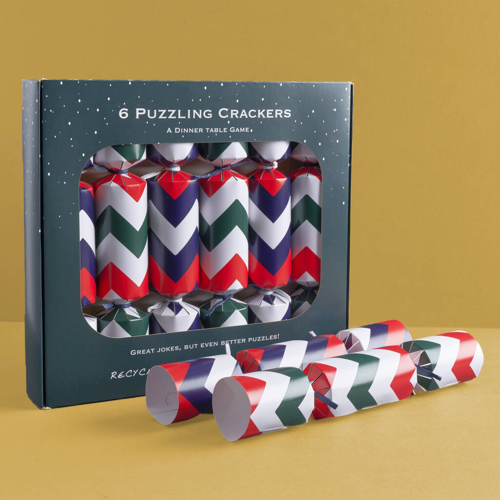 Six Escape Room Puzzle Christmas Crackers, 1 of 10