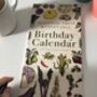 Everlasting Birthday UK Seasonal Fruit And Vegetable Calendar, thumbnail 5 of 7