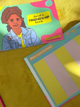 Personalised Friendship Memory Book For Children, 6 of 6