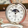 Personalised Pocket Watch With Sun And Moon, thumbnail 2 of 8