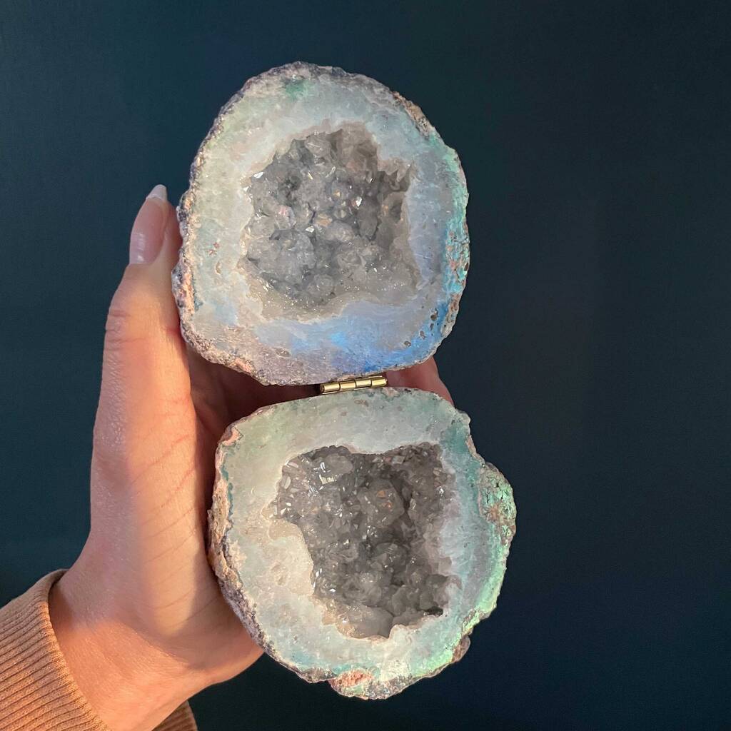 Geode on sale engagement ring