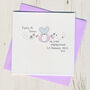 Personalised Sparkly Engagement Card, thumbnail 1 of 2