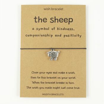 The Sheep Wish Bracelet, 3 of 5