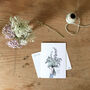 ‘Appreciation’ Hand Illustrated Floral Postcard Set, thumbnail 6 of 7