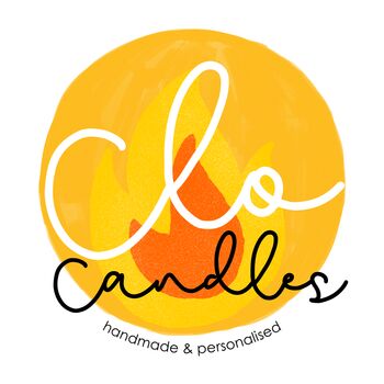 Big Birthday Elegant Stripes Candle, 4 of 4