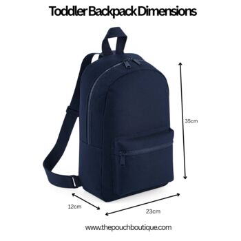 Embroidered Children's Backpack, 5 of 6