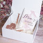 Pink And Gold Marble Hamper Gift Set For Her, thumbnail 2 of 7