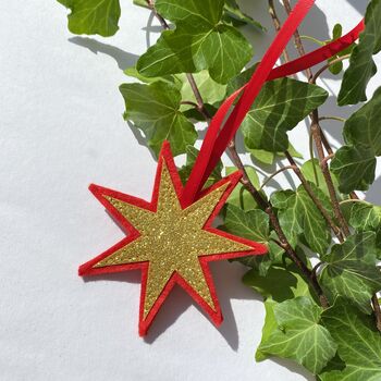 Star Shaped Rainbow Decoration Set, 2 of 7