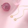 Sterling Silver Open Star Long Ear Threaders, thumbnail 6 of 9
