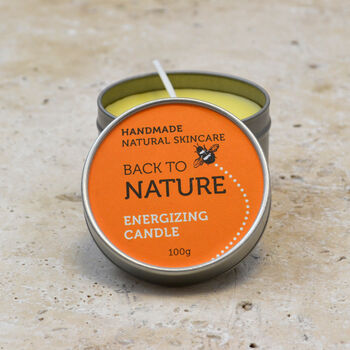 Energizing Natural Aromatherapy Candle, 2 of 5