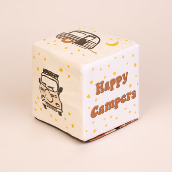 Happy Camper Van Eco Friendly Baby Activity Cube, 3 of 12