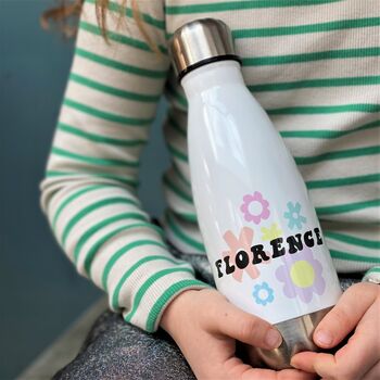 'Mummy And Me' Floral Thermal Water Bottle's Set, 5 of 6