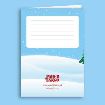 Penguins Christmas 3D Pop Up Card, 4 of 4