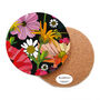 Summer Poppies Bottle Stand And Coaster Set, thumbnail 8 of 9