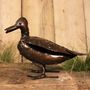 Duckling Handmade Recycled Metal Garden Sculpture, thumbnail 1 of 4