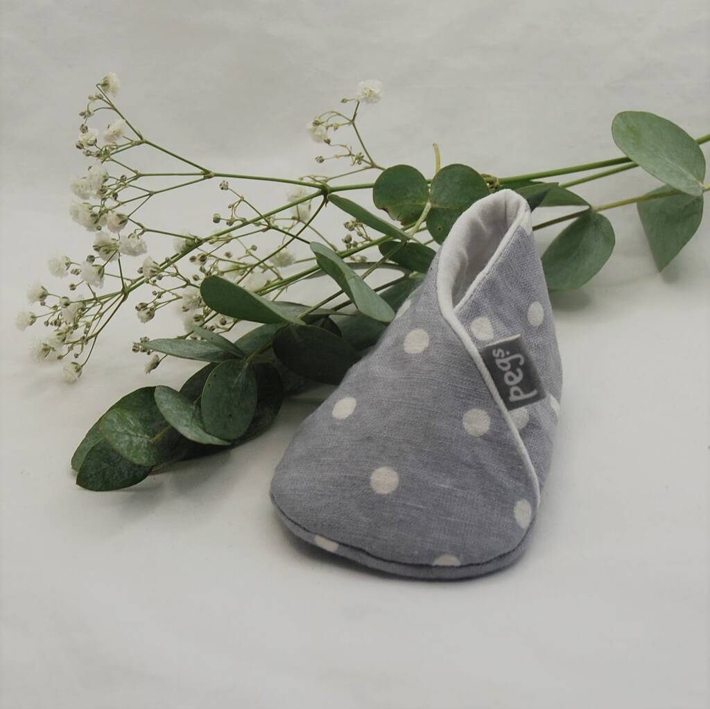 Newborn Spot Baby Shoes, 1 of 5