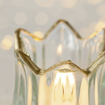 Tulip Glass Tea Light Holder, 2 of 4