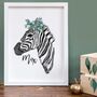 Leafy Crowned Zebra, thumbnail 1 of 4