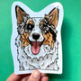 Personalised Waterproof Half Pet Portrait Stickers, thumbnail 11 of 12