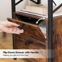 Bedside Table Side Table With Charging Station, thumbnail 7 of 9