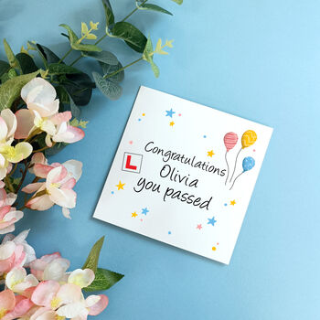 Driving Test Congratulations Card, 4 of 4