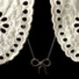 Silver Bow Necklace, thumbnail 1 of 4