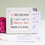 Personalised 'Can't Wait To Marry You' Notes, thumbnail 3 of 6