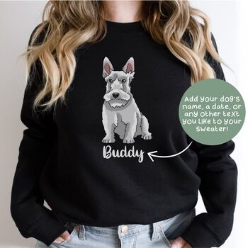 Personalised Bernese Mountain Dog Sweatshirt, 8 of 10