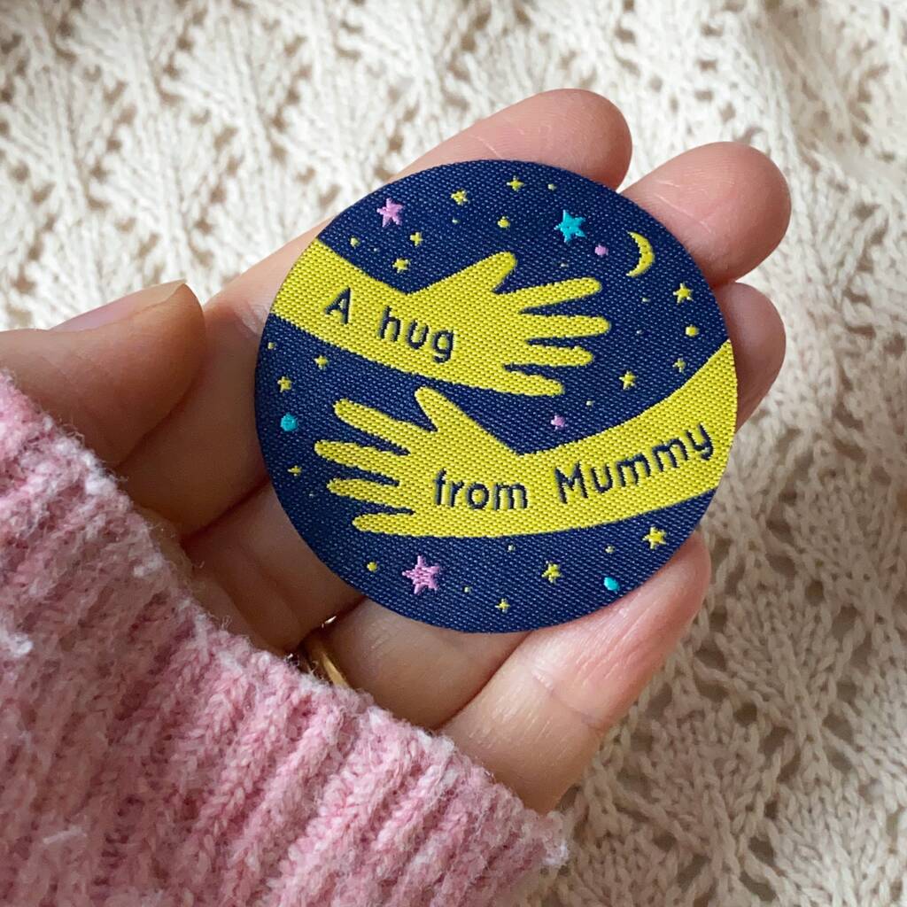 A Hug From Mummy Fabric Patch, 1 of 4