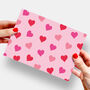 I Love You Valentine's Letterbox Message Iced Cookies, thumbnail 5 of 10