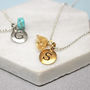 Personalised Initial Birthstone Necklace, thumbnail 1 of 8