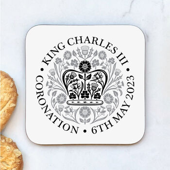 King's Coronation Celebration Coaster, 4 of 6