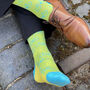 Patterned Personalised Groomsmen Socks, thumbnail 3 of 6
